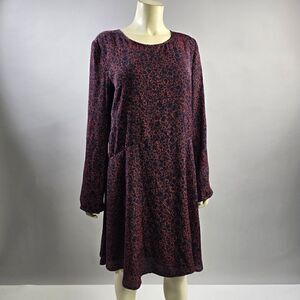 green emerald velvet dress Lilla P Split Neck Dress in Ruby